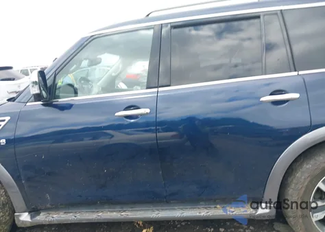 2020 Nissan Armada Sl 4Wd из США, поврежденный, VIN JN8AY2NC8LX516523